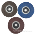 Aluminum oxide flexible flap disc for stainless steel fast cut standard line abrasive grinding wheel